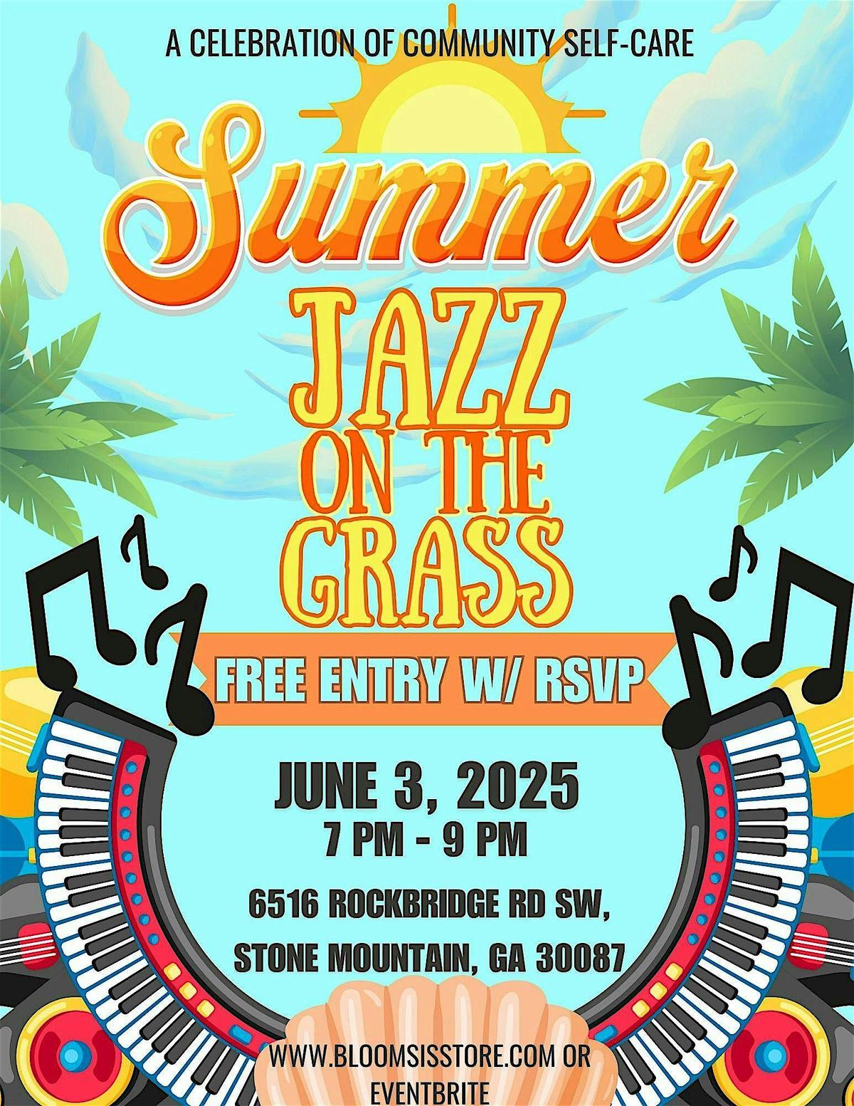 Self-Care Summer Series Presents: Jazz on the Grass, 3 June | Event in Stone Mountain | AllEvents
