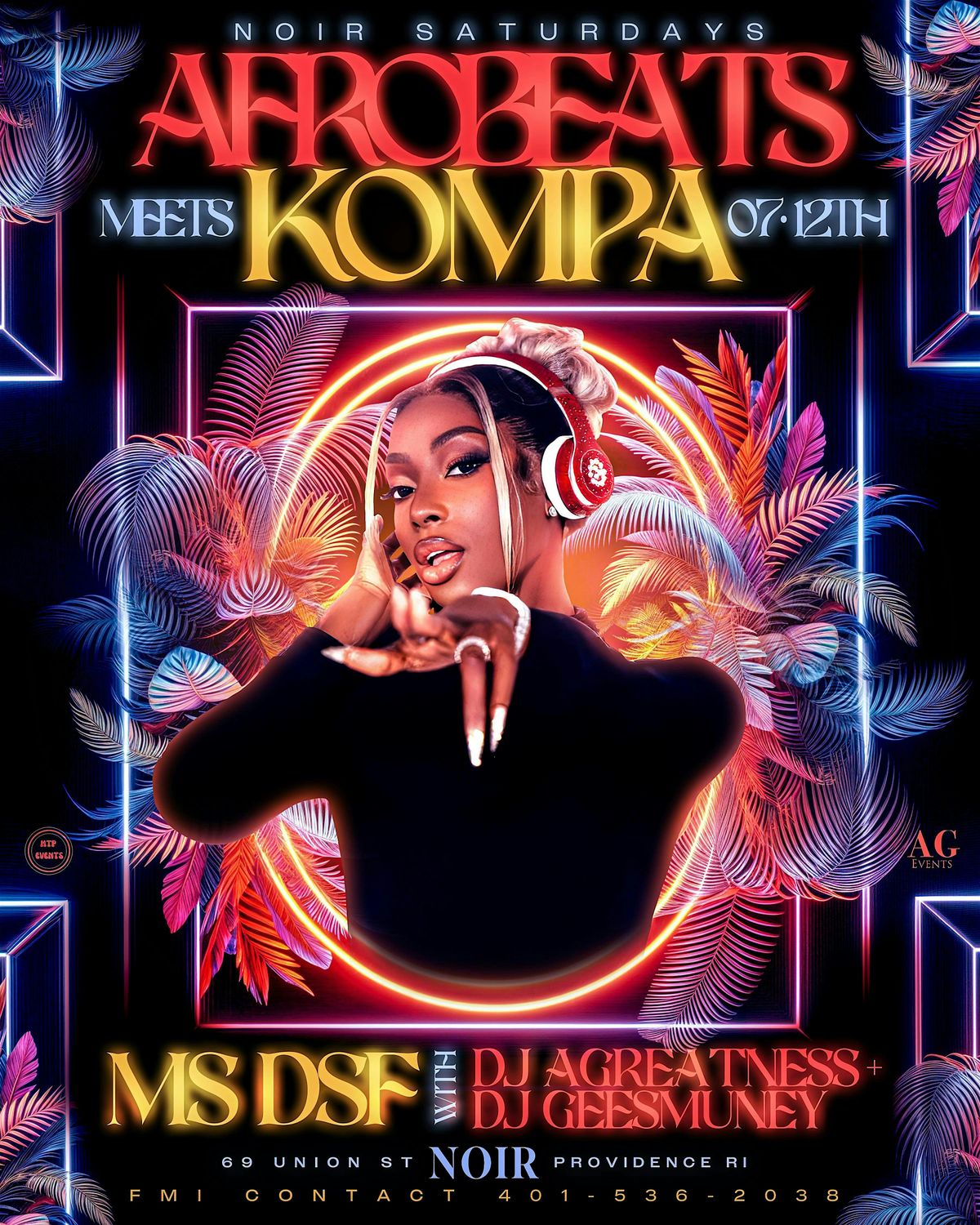 AFROBEATS MEETS KOMPA WITH MS DSF, 12 July | Event in Providence | AllEvents