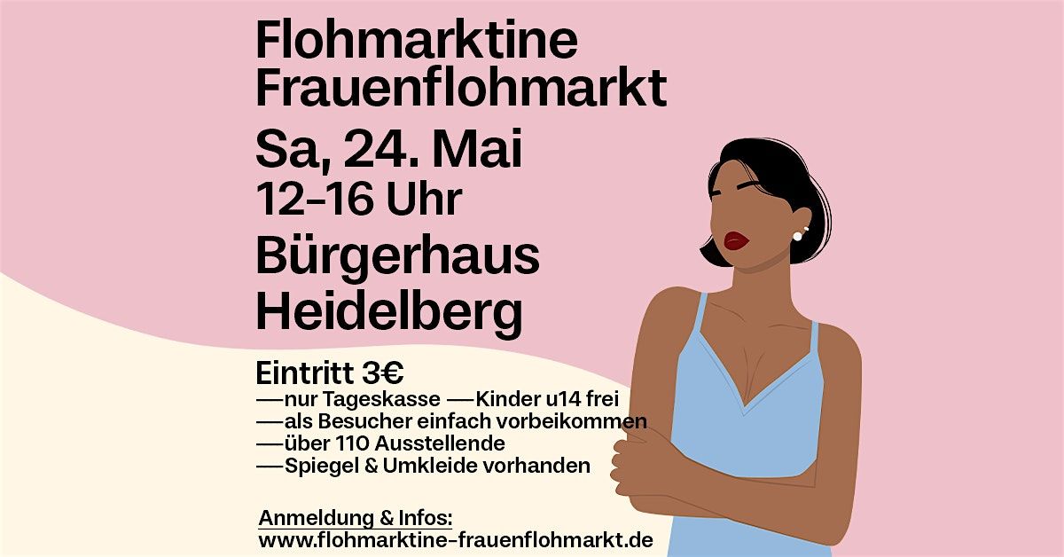 Flohmarktine Frauenflohmarkt / Mädchenflohmarkt! Sa, 24. Mai, Heidelberg | Event in Heidelberg | AllEvents