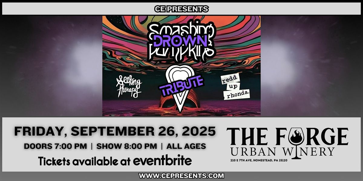 DROWN - Smashing Pumpkins Tribute, 26 September | Event in Homestead | AllEvents