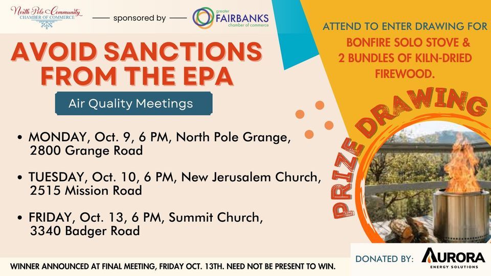 North Pole Community & Greater Fairbanks Chamber of Commerce Monday