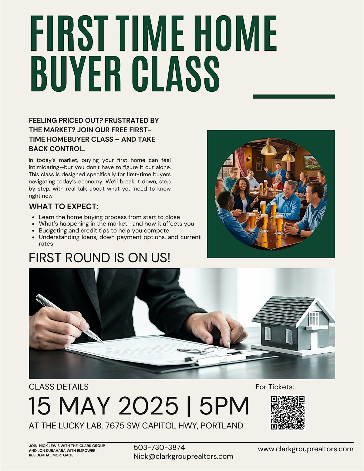 First Time Home Buyer's Class, 15 May | Event in Portland | AllEvents