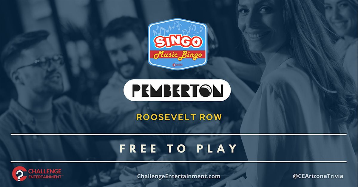 Weekly SINGO Bingo Nights at The Pemberton, 24 July | Event in Phoenix | AllEvents