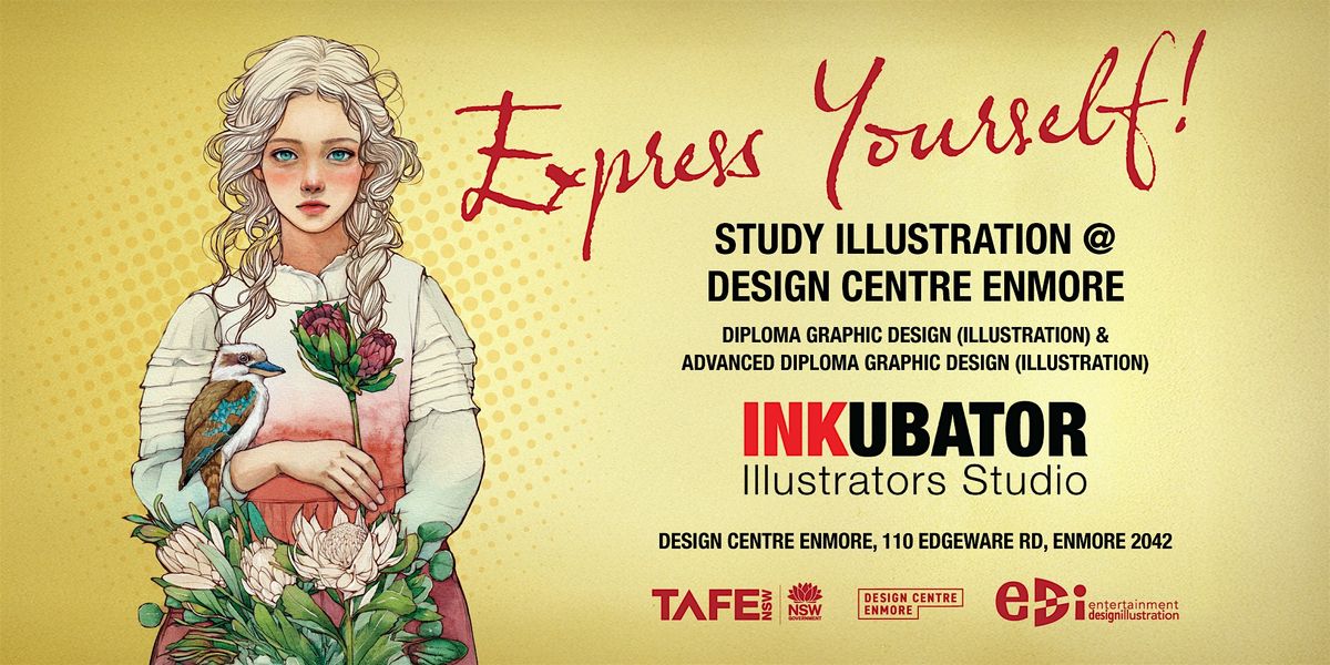 INKUBATOR 2025 - Advanced Diploma of Graphic Design ILLUSTRATION | Event in Enmore | AllEvents