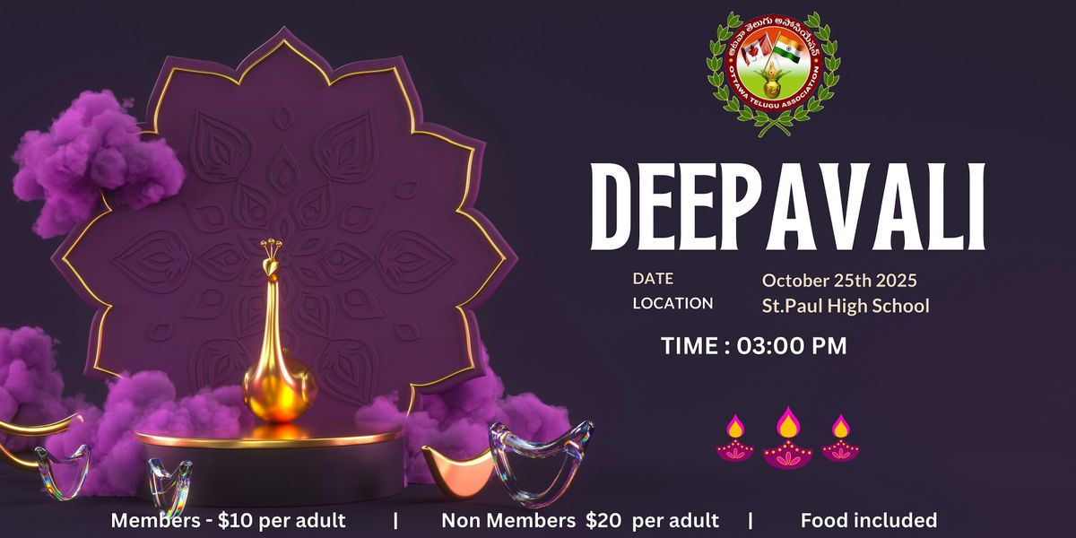 Deepavali 2025, 25 October | Event in Ottawa | AllEvents