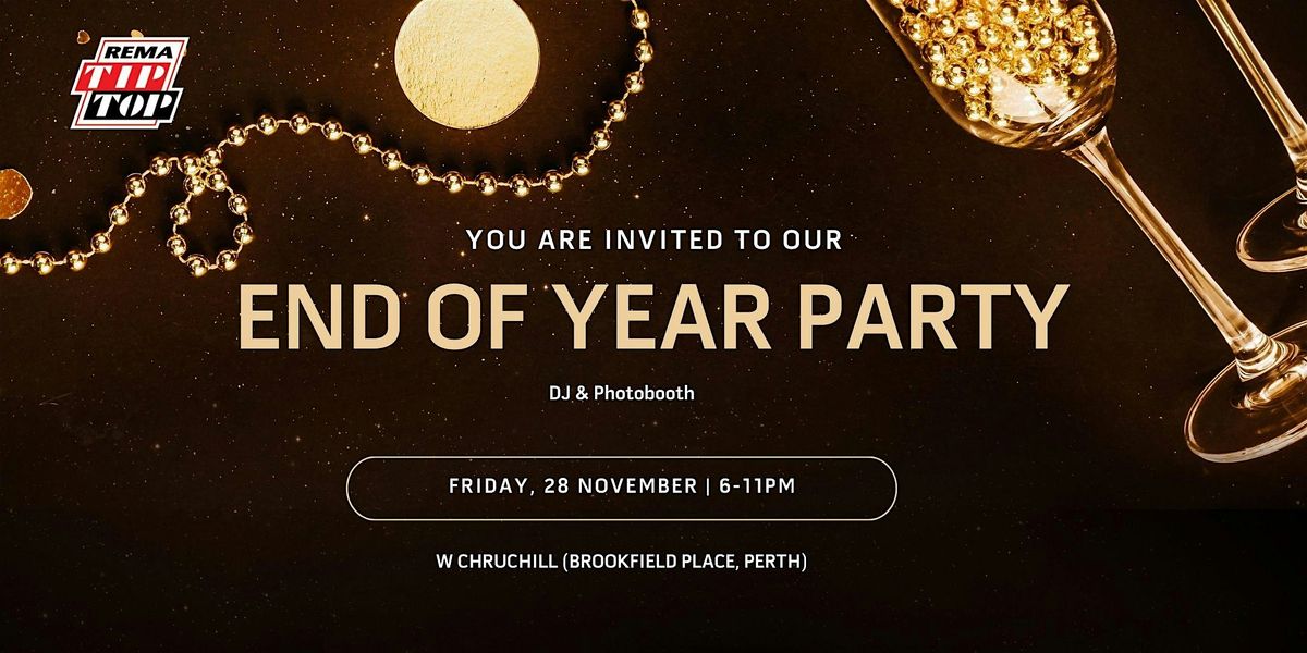 RTTI End of Year Party - Friday 28 November | Event in Perth | AllEvents