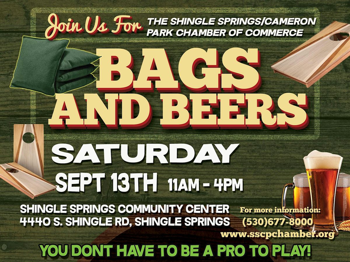 Bags and Beers Cornhole Tournament, 13 September | Event in Shingle Springs | AllEvents