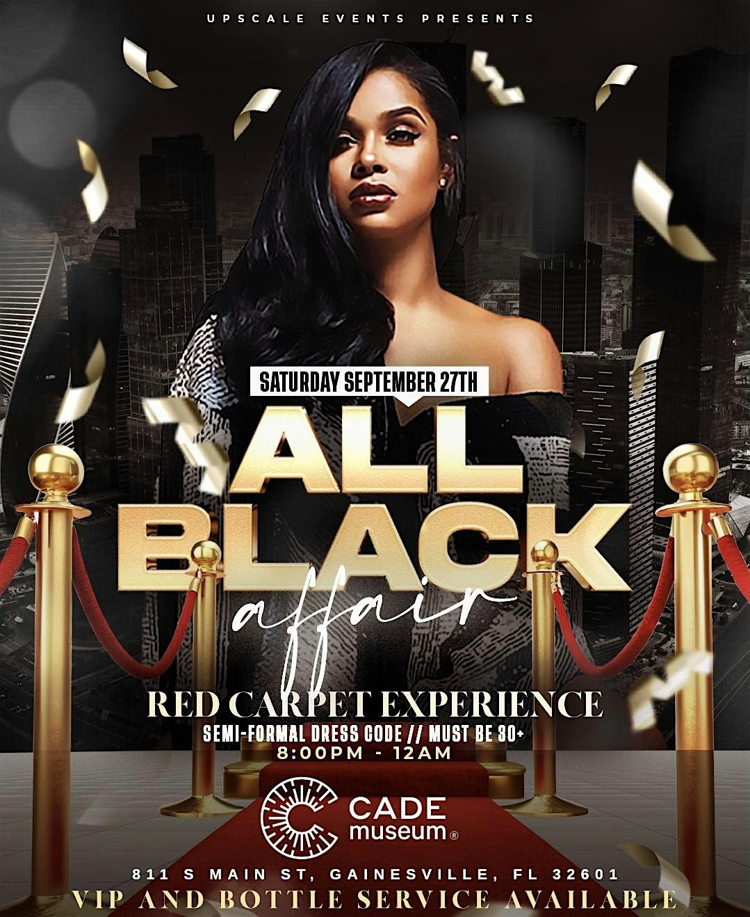 All Black Affair: Red Carpet Edition, 27 September | Event in Gainesville | AllEvents