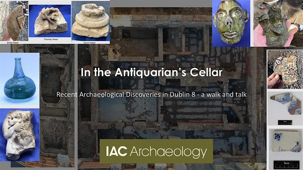 In the Antiquarians Cellar - Walk and Talk, 20 August | Event in Dublin 8 | AllEvents