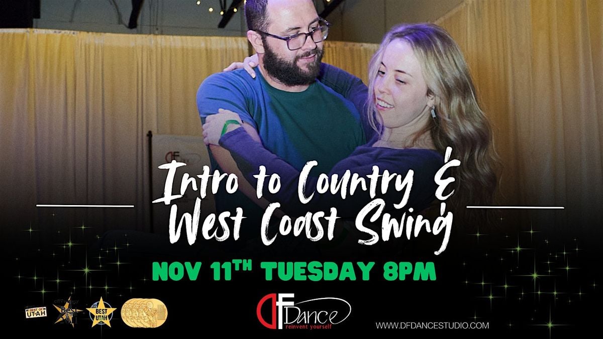 Boots & Swing! Country & West Coast Swing for Beginners:), 11 November | Event in South Salt Lake