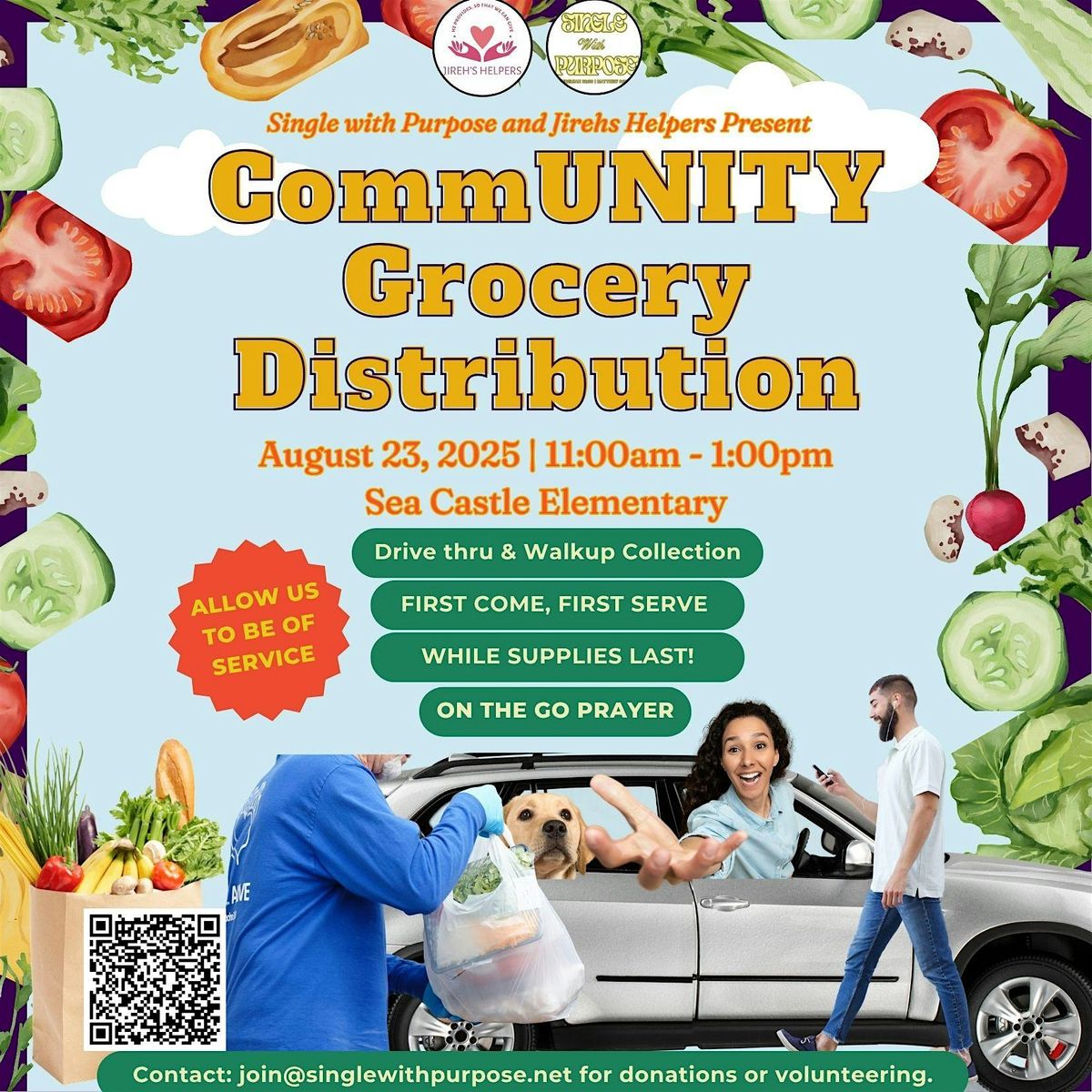 CommUNITY Grocery Distribution, 23 August | Event in Miramar | AllEvents