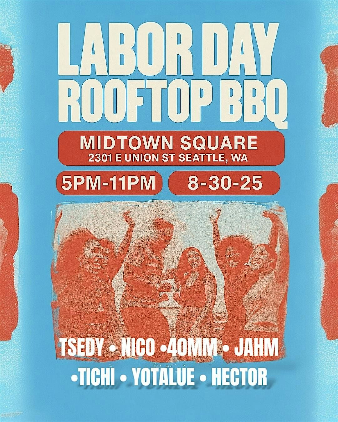 Seattle Labor Day Rooftop BBQ, 30 August | Event in Seattle | AllEvents