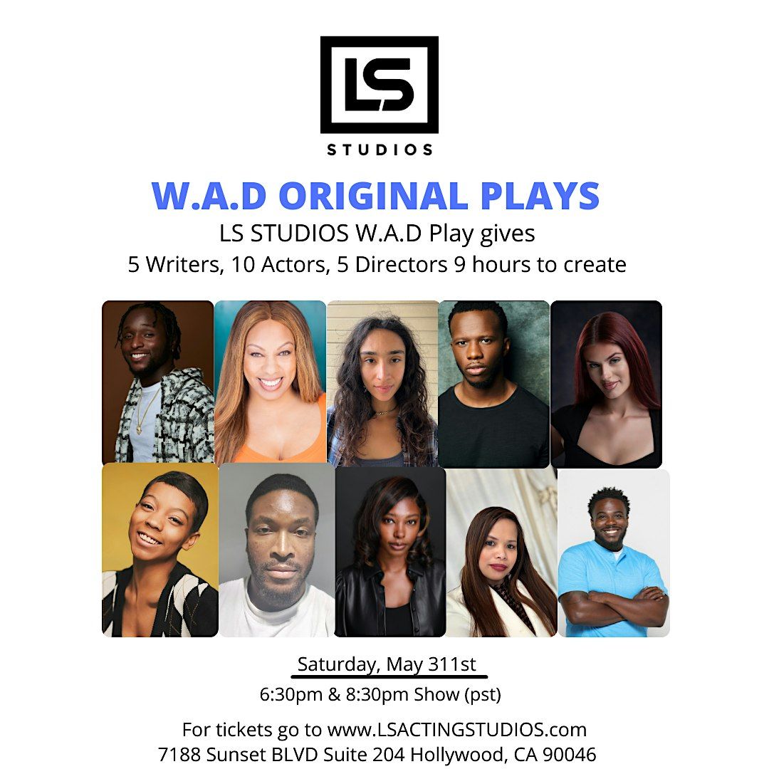 Hollywood W.A.D. Original Plays, 31 May | Event in Los Angeles | AllEvents