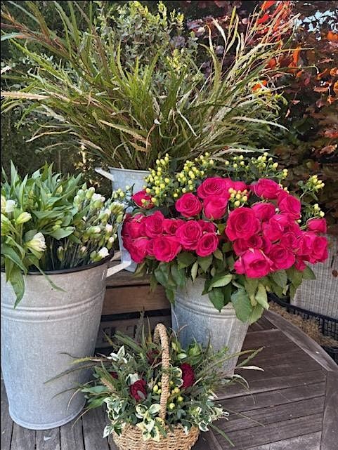 Spring Basket Fresh Flower Workshop Arrangement - Mothers' Day Weekend, 14 March | Event in Shorne | AllEvents