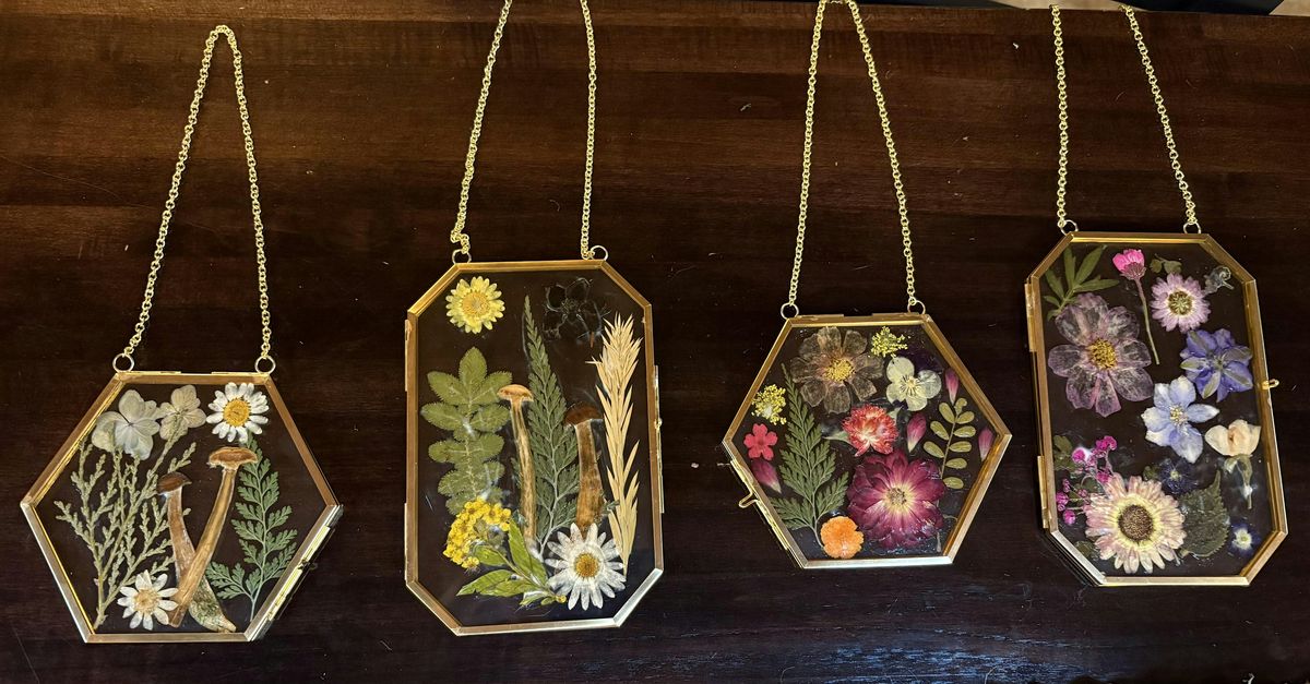 Squatch Brewing Pressed Flower Frame Workshop, 22 October | Event in Monroeville | AllEvents