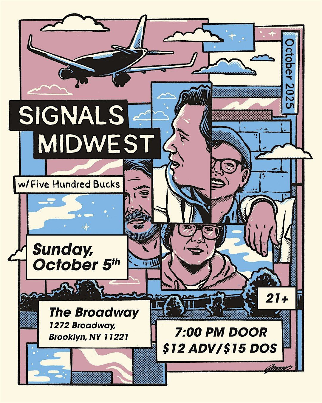 Signals Midwest x Five Hundred Bucks, 5 October | Event in Brooklyn | AllEvents