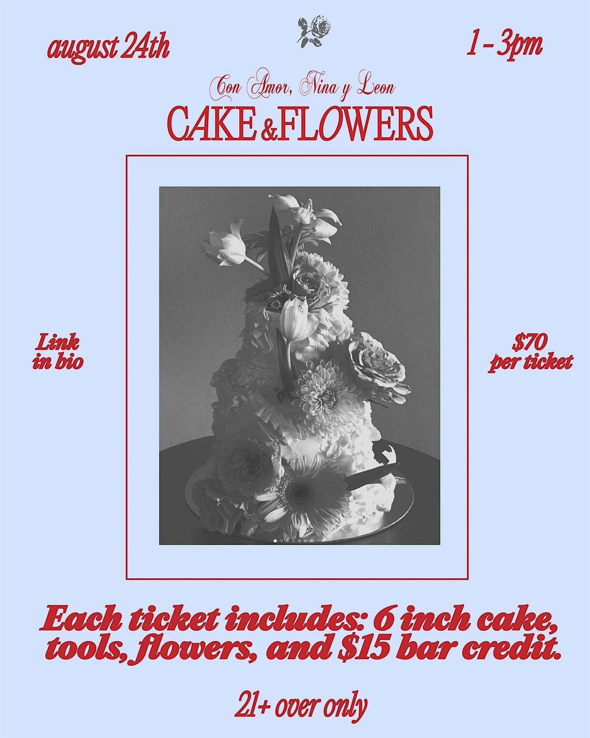 Cake & Flowers, 24 August | Event in Indio | AllEvents