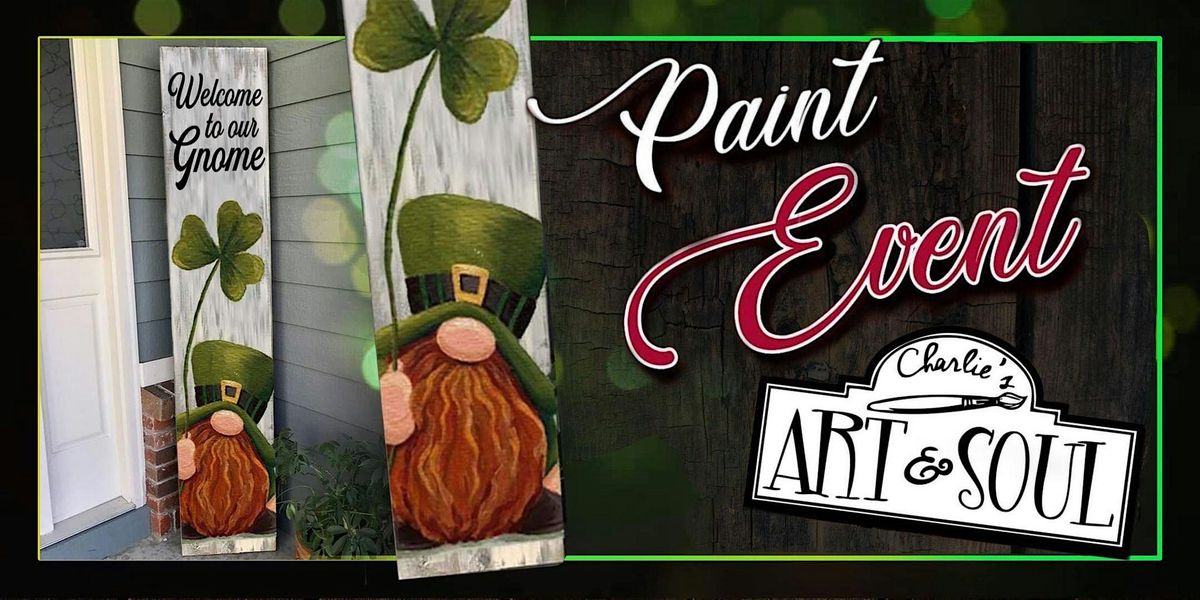 St Pattys Gnome Welcome Sign on Wood Paint Event @ Devil's Due Distillery, 14 March | Event in Kearneysville