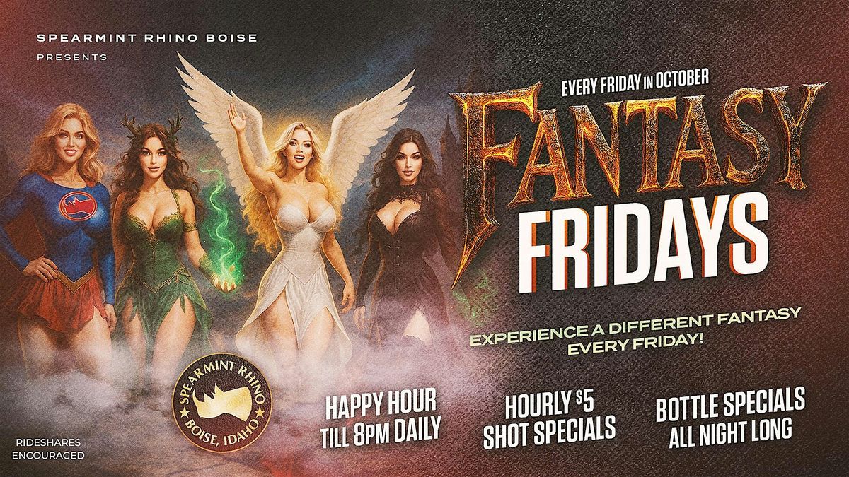 Spearmint Rhino Boise – Fantasy Fridays | Event in Boise | AllEvents