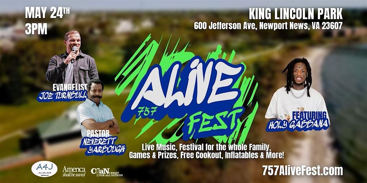 757 Alive Fest, 24 May | Event in Newport News | AllEvents