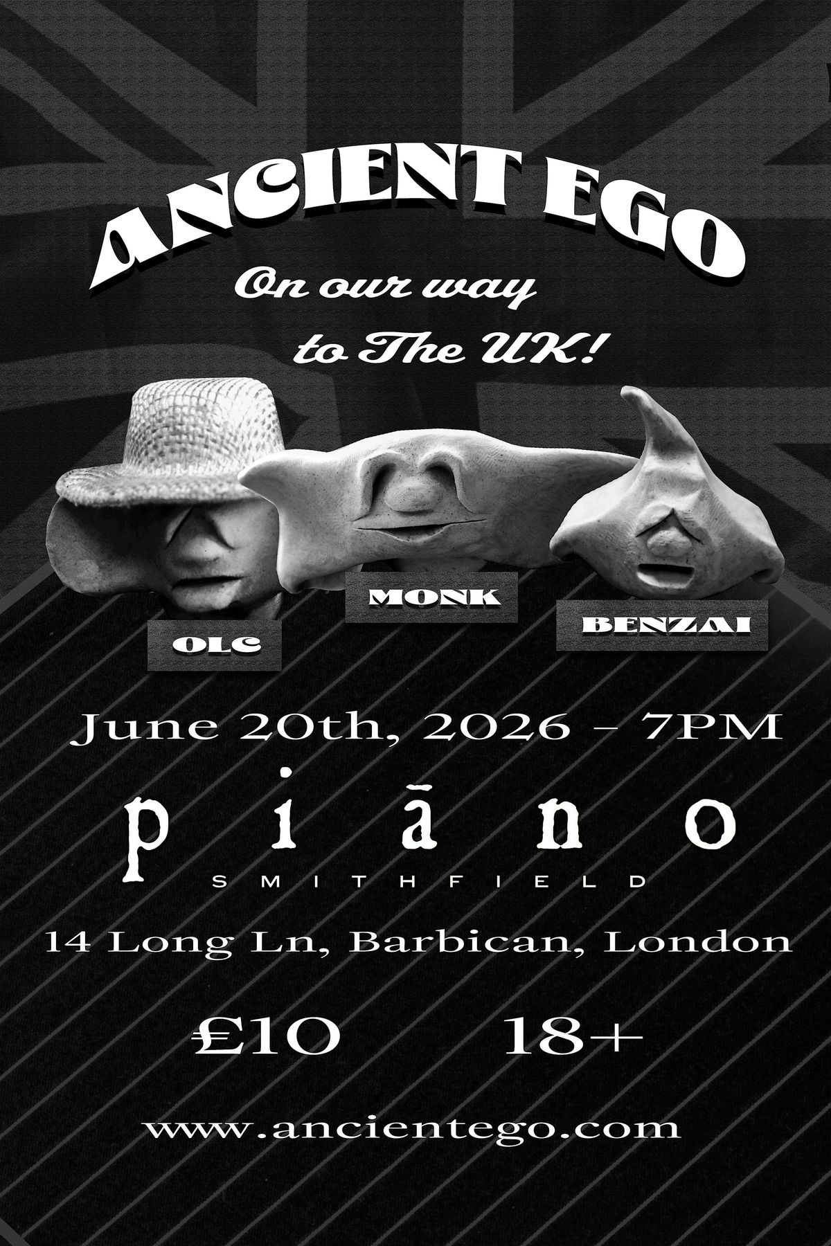 Ancient Ego at Piano Smithfield, 20 June | Event in London | AllEvents