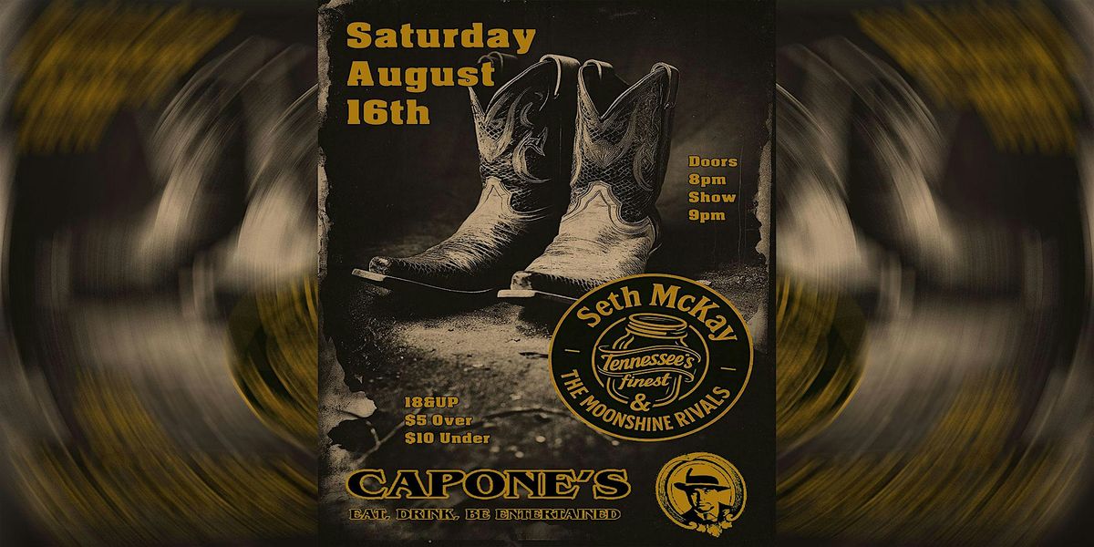 Seth McKay & The Moonshine Rivals, 16 August | Event in Johnson City | AllEvents
