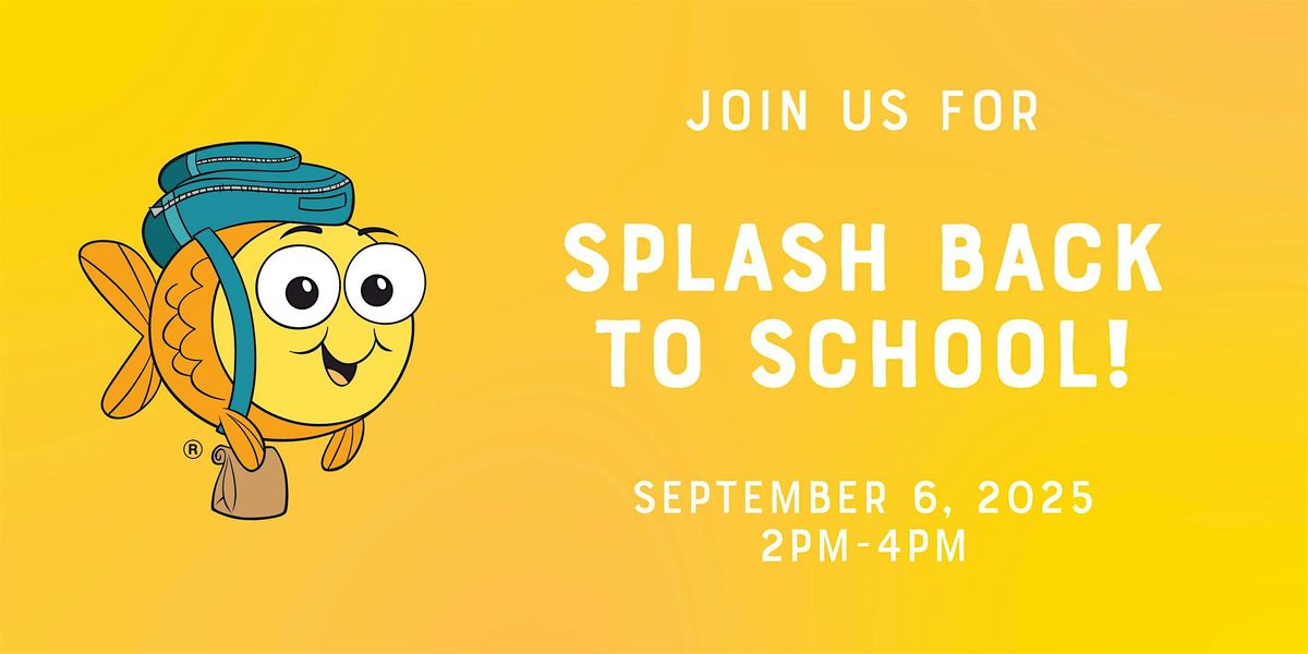 Splash Back to School!, 6 September | Event in Manchester | AllEvents