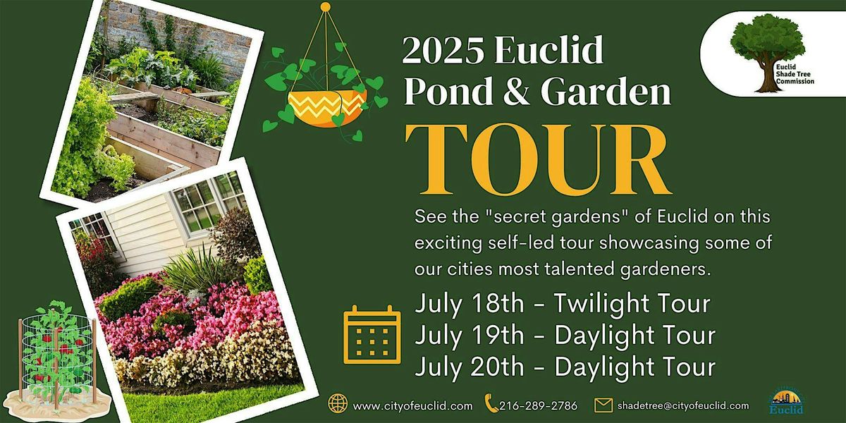 2025 Euclid Pond and Garden Tour, 18 July | Event in Euclid | AllEvents