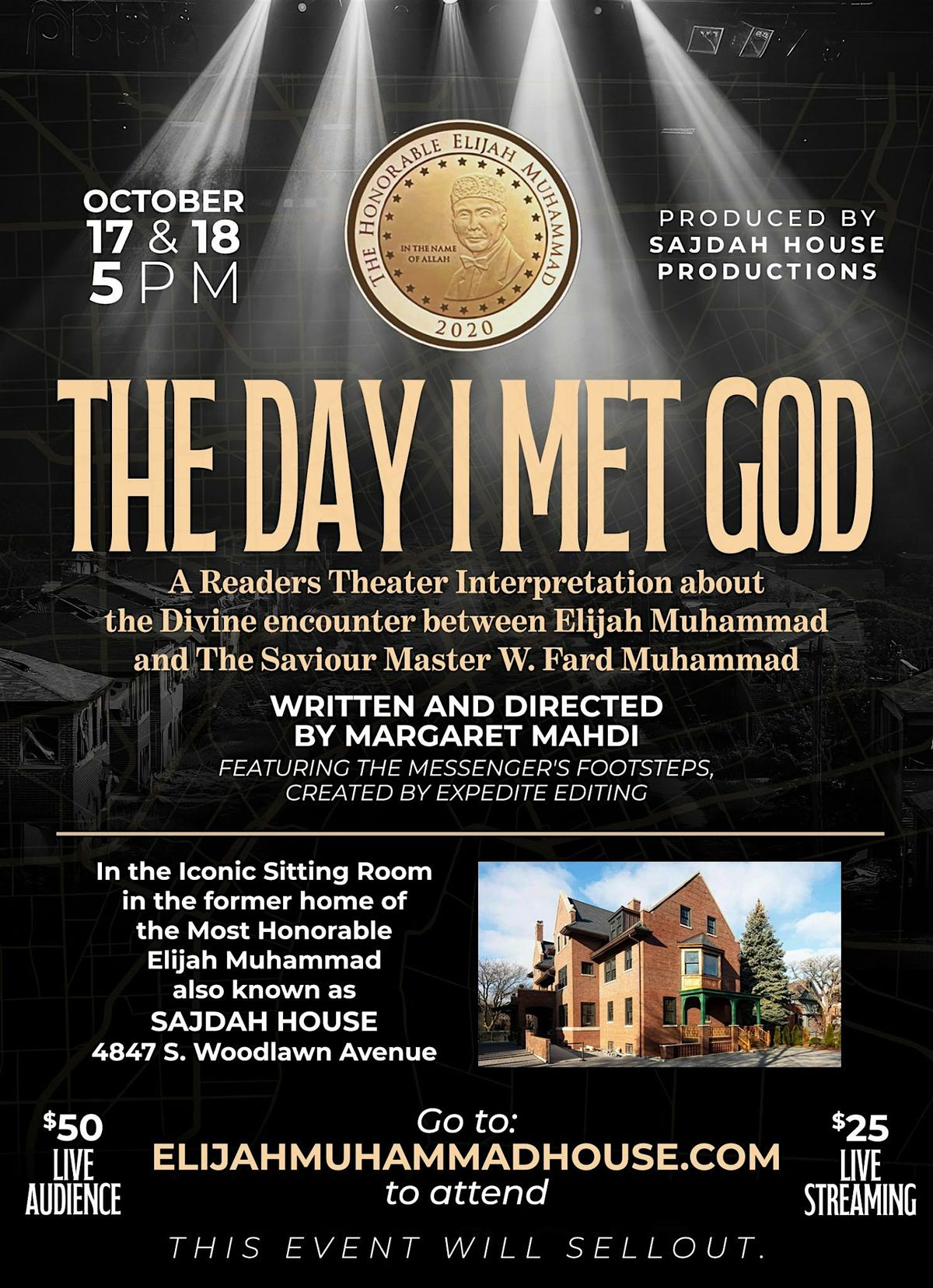 The Day I Met God- ATTEND PERFORMANCE IN PERSON, 17 October | Event in Chicago | AllEvents