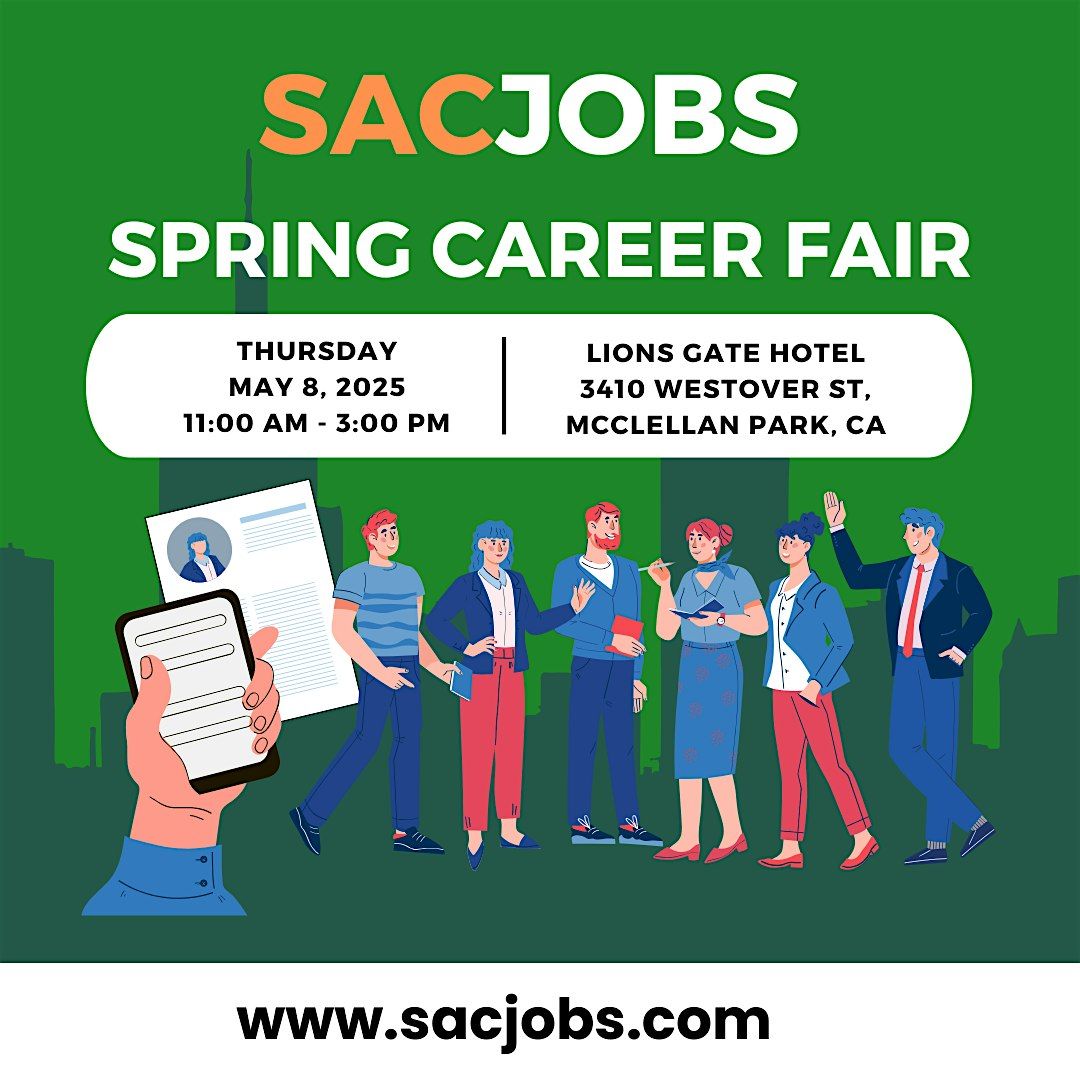 SacJobs Spring Career Fair | Event in McClellan Park | AllEvents