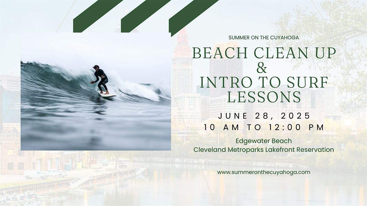 Beach Clean Up & Intro To Surf Lessons, 28 June | Event in Cleveland | AllEvents