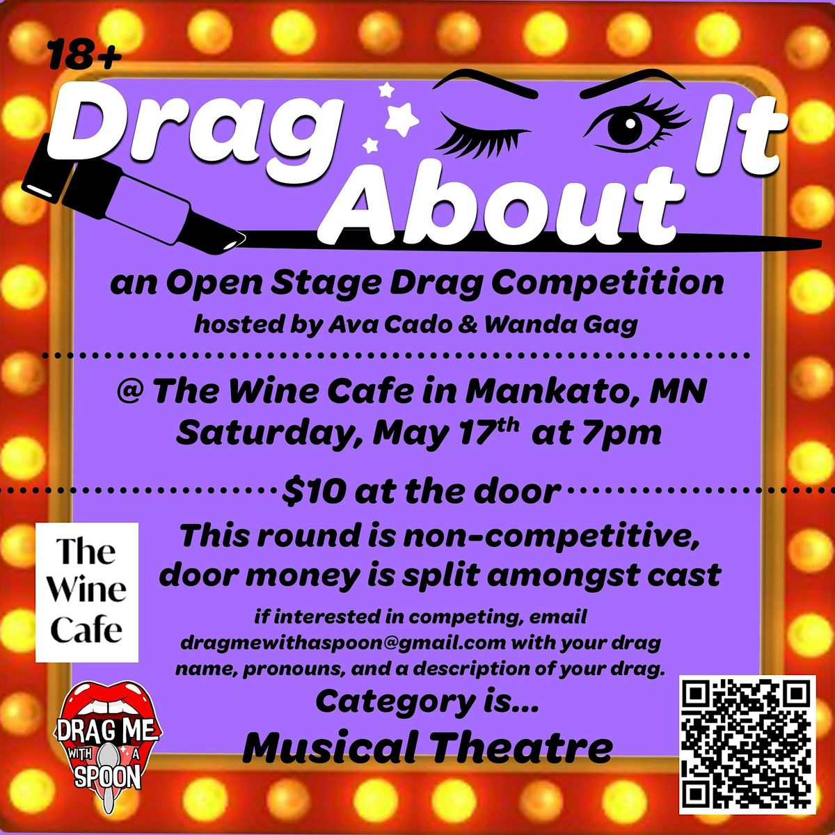 Drag About It: Musical Theater Night!, 17 May | Event in Mankato | AllEvents