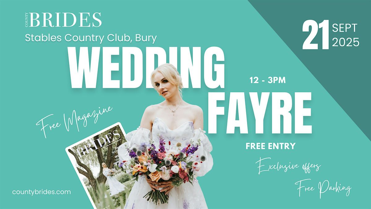 Stables Country Club Wedding Fayre Hosted by County Brides, 21 September | Event in Bury | AllEvents