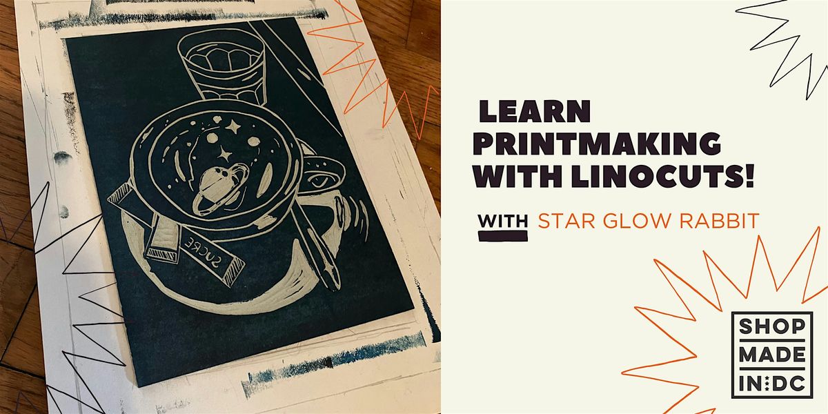 Learn Printmaking with Linocuts! w/ Star Glow Rabbit, 27 December | Event in Washington | AllEvents