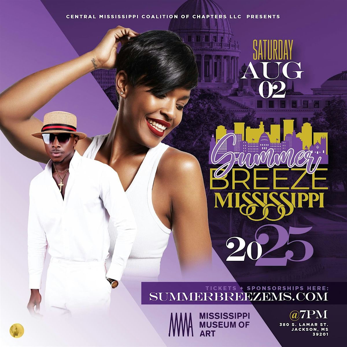 SUMMER BREEZE MISSISSIPPI SIP-N- ROLL VENDOR TICKET, 2 August | Event in Jackson | AllEvents
