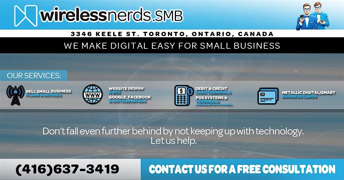 Wireless Nerds Small Business AI & Tech Seminar, 22 May | Event in Toronto | AllEvents