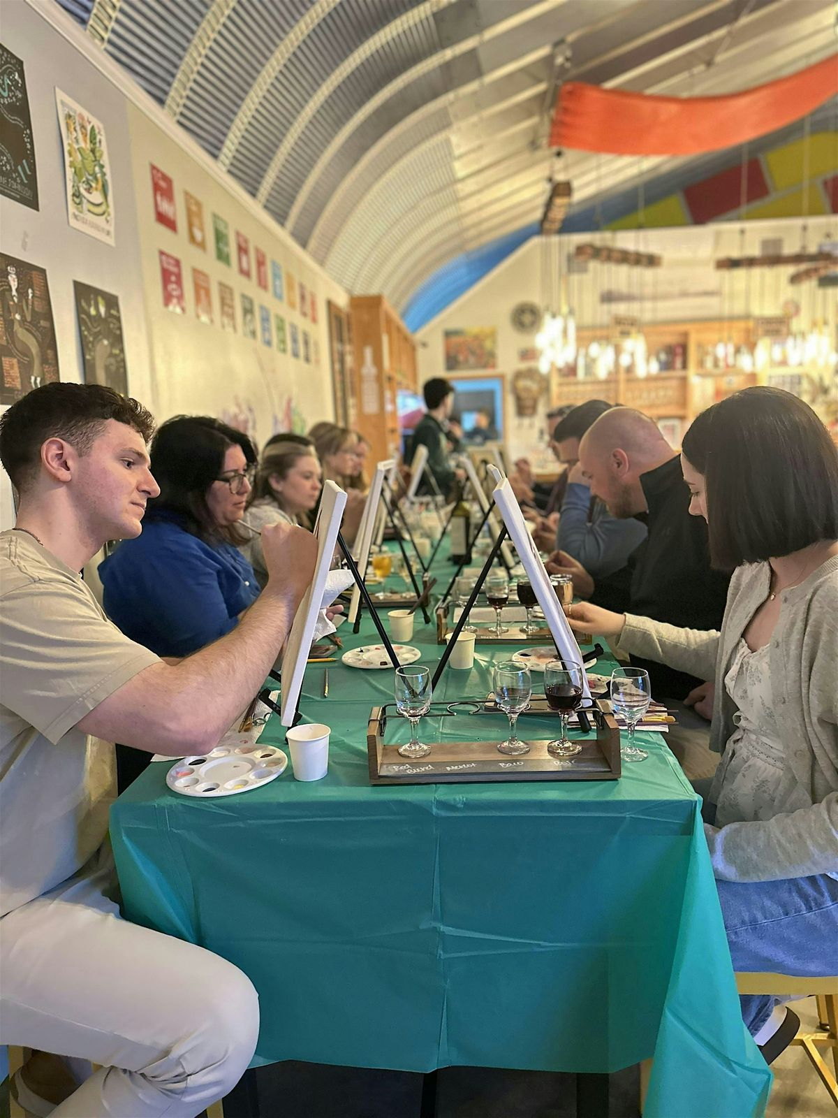 Paint Your Partner - Aquila’s Nest Vineyards, 15 May | Event in Newtown | AllEvents