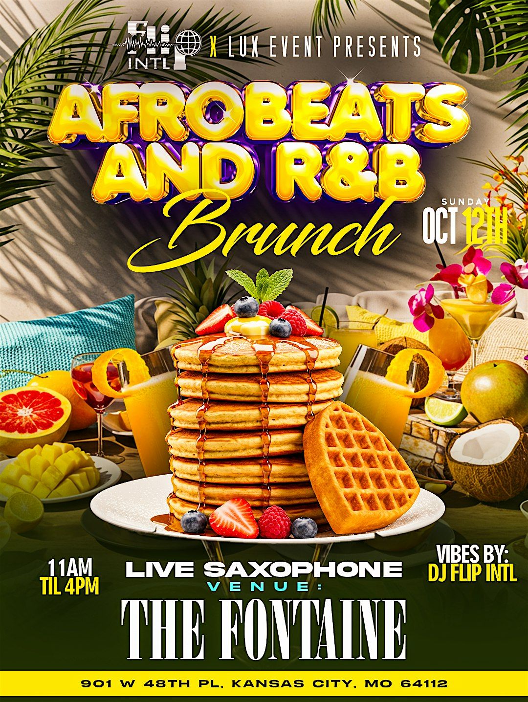 Afrobeats And R&B Brunch, 12 October | Event in Kansas City | AllEvents