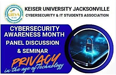 Keiser University CITSA Cybersecurity Panel Discussion & Seminar 2025, 16 October | Event in Jacksonville