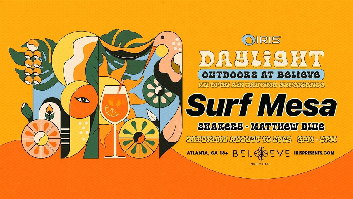 Iris Presents: Surf Mesa @ The Garden | Sat, Aug 16th!, 16 August | Event in Atlanta | AllEvents
