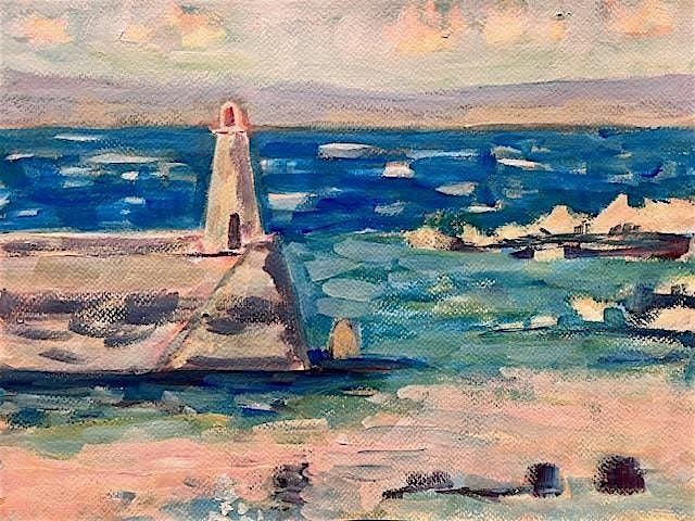 Paint & Sip: Lighthouse at Port - Let's Create!, 17 July | Event in Seattle | AllEvents