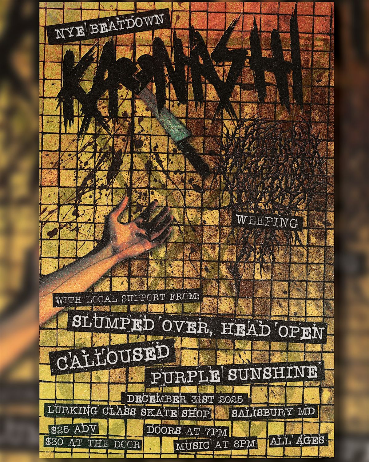 NYE w/ Kaonashi / Weeping SOHO410 & more, 31 December | Event in Salisbury | AllEvents