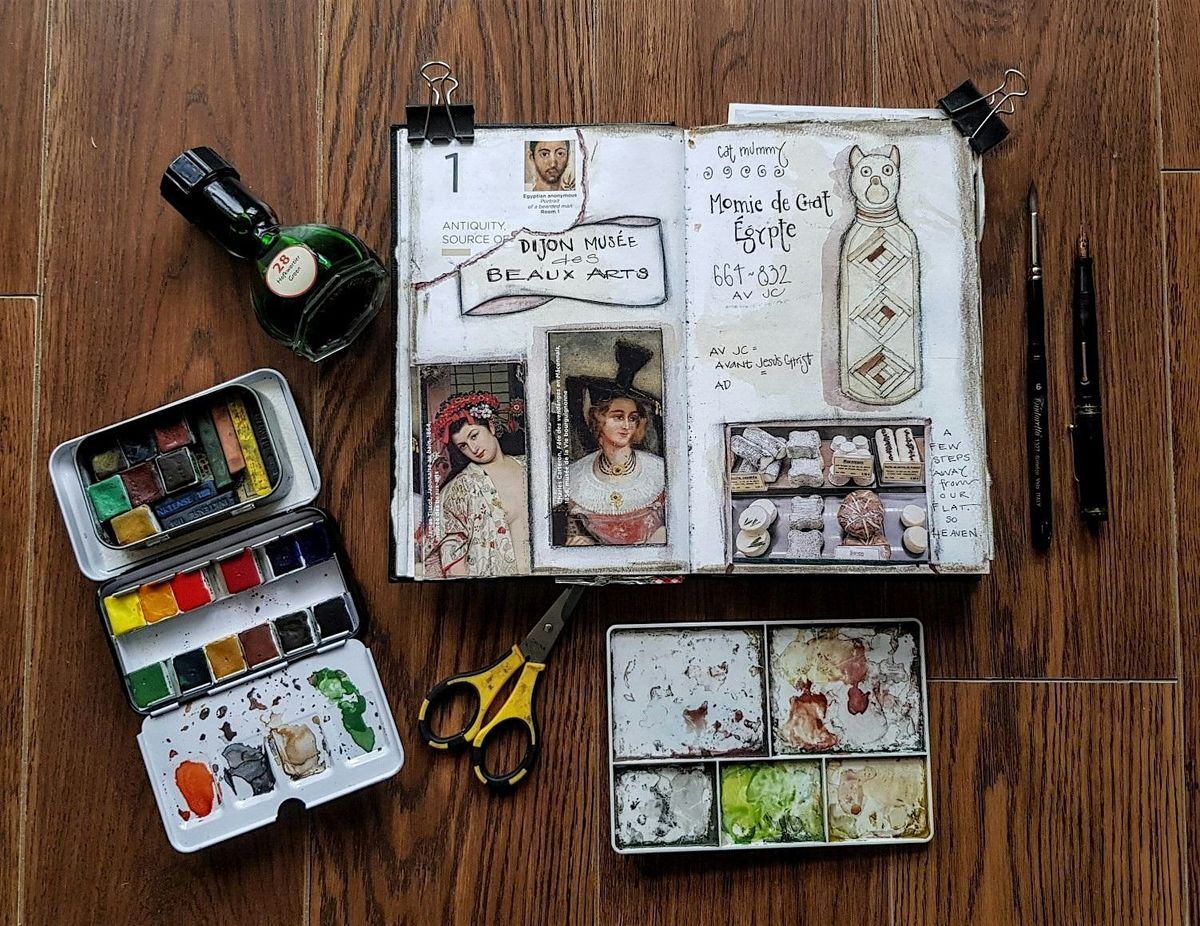 Sketchbook Journaling /Adults with Melissa Talma  4 Thursdays  $110, 17 July | Event in Fairport | AllEvents
