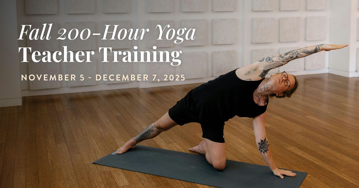 200 Hour YYOGA Teacher Training Module 3 - Part-Time Evening & Weekends, 5 November | Event in Vancouver