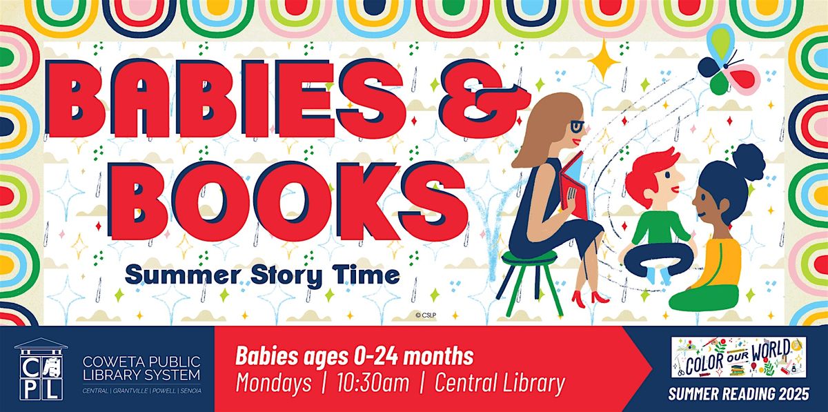 Babies & Books Summer Story Time, 2 June | Event in Newnan | AllEvents