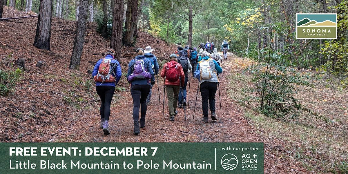 Pole Mountain Hike 12-7-25, 7 December | Event in Monte Rio | AllEvents