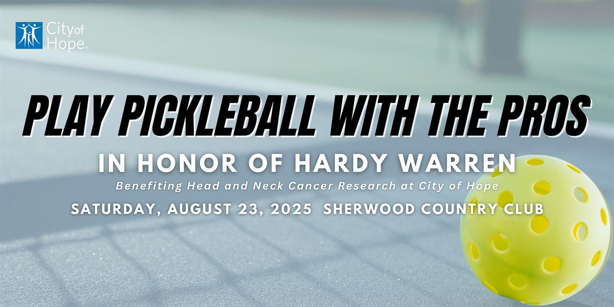 Play Pickleball With the Pros, 23 August | Event in Thousand Oaks | AllEvents