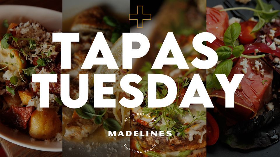 Tapas Tuesday , Madeline's Wine Bar, Daytona Beach, June 6 2023 AllEvents.in