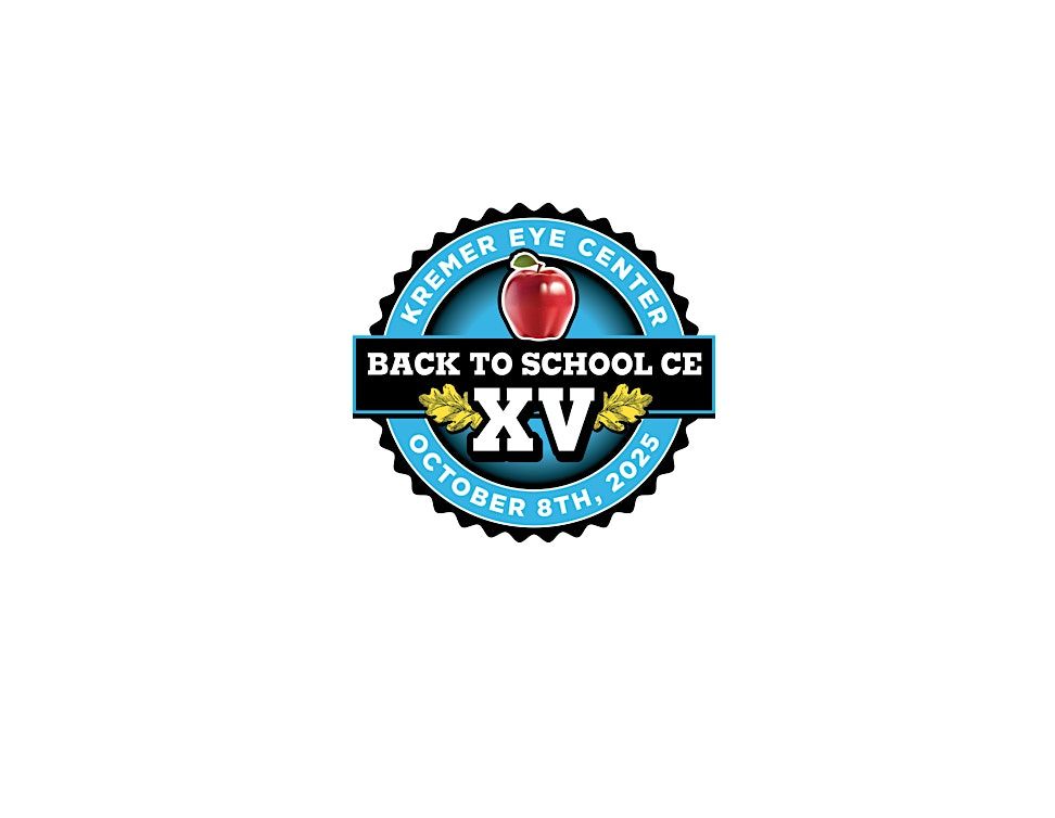 Kremer Eye Center's Back to School XV CE!, 8 October | Event in King of Prussia | AllEvents