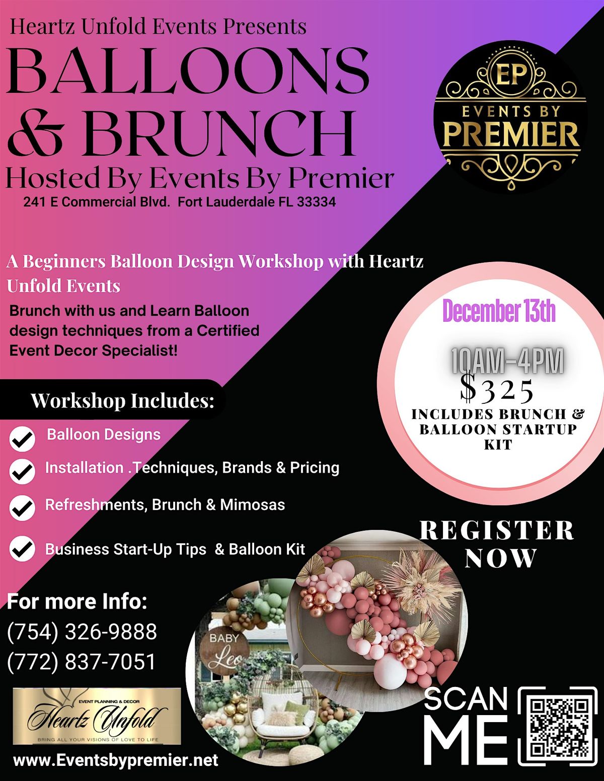 Balloons & Brunch, 13 December | Event in Fort Lauderdale | AllEvents